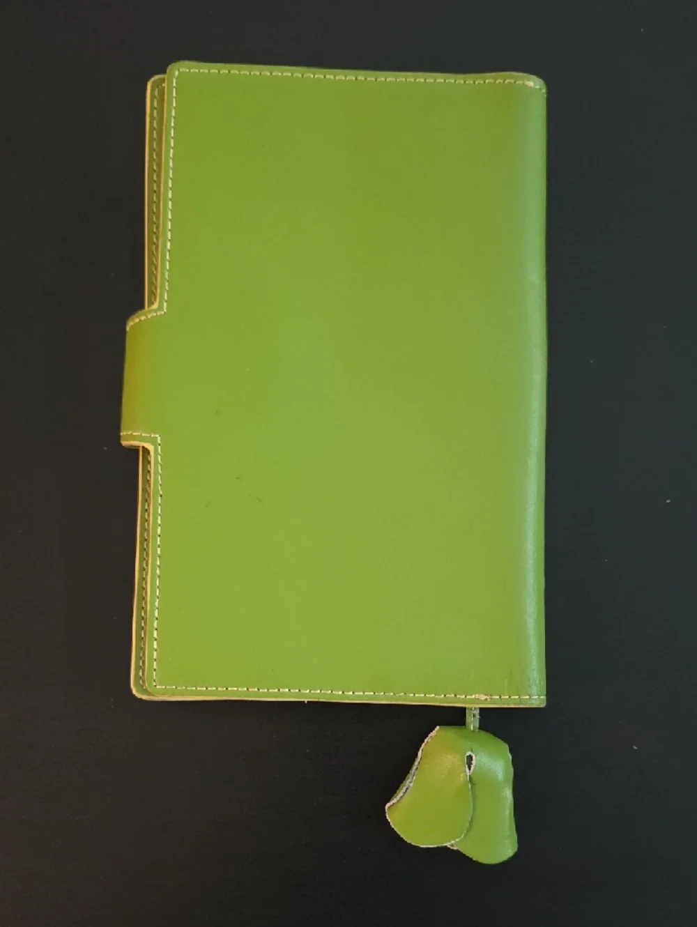 Franklin Covey Green Leather Travel Wallet